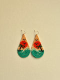 Ocean drop earrings