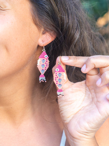 Let’s keep swimming earrings