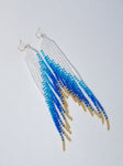 Celestial wing earrings
