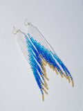 Celestial wing earrings