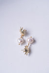 Sun-shell stud huggies