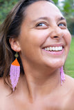Queen pop earrings