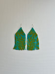 Tropical fern earrings (pre-order only)