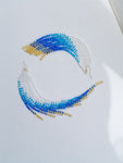 Celestial wing earrings