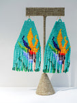 Hawaiian Bird’s of Paradise bloom earrings