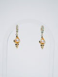 Coastal Glow Huggie Earrings