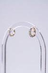 Opal Hoop Huggies