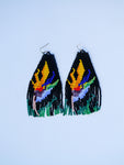 Hawaiian Bird’s of Paradise bloom earrings