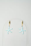 Teal Dotted Starfish Huggies