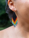 Mini Macaw Wing Earrings