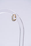 Opal Hoop Huggies