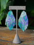 Heliconia Love Beaded Earrings