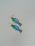 Let’s keep swimming earrings