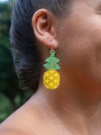 Pineapple earrings
