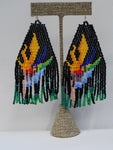 Hawaiian Bird’s of Paradise bloom earrings