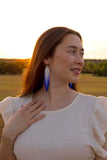 Angel light earrings