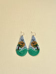 Ocean drop earrings