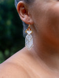 Angel earrings