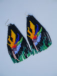 Hawaiian Bird’s of Paradise bloom earrings