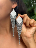 Queen of diamonds earrings