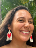 Heartfelt earrings