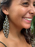 Cheetah-meow earrings