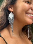 Queen of diamonds earrings