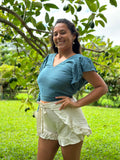 Wrap Ruffle shorts