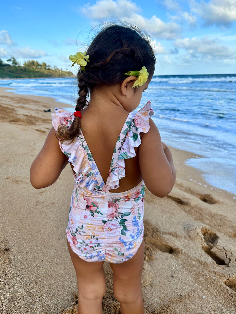 Malia ruffle 2025 one piece swimsuit